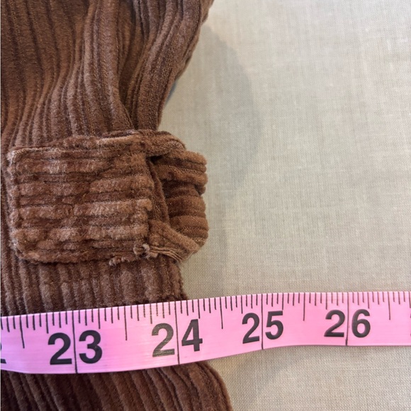 Vintage Erika Brown Corduroy Jumper Dress Pinafore Plus Size 2X - Picture 7 of 11